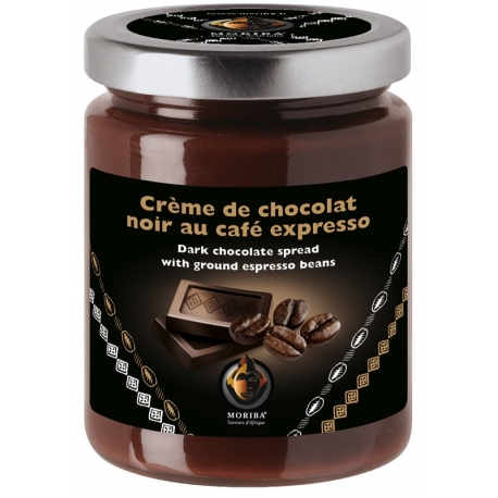Crème de chocolat noir au café expresso