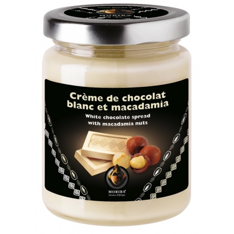 Crème de chocolat blanc et macadamia